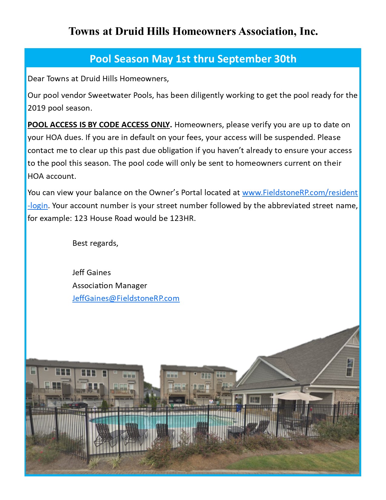2019 Pool Flyer